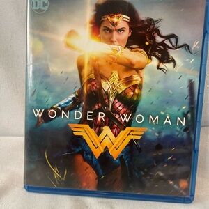 DC Wonder Woman Blu-ray with Gold and Blue Accents